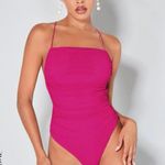 SheIn Backless Strappy Bodysuit Photo 3