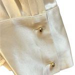 NICHOLAS Cream Satin Blouse with Belt White Size undefined Photo 4