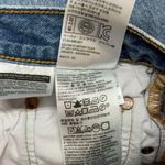 Levi's 501T Floral Jeans Embroidered Distressed Cropped Tapered Crop Denim 26 Photo 10