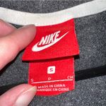 Nike Women’s Full Zip Hoodie in Dark Gray / Charcoal with White Accents Size S Photo 4