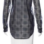 Equipment  black Long Sleeve Button-Down Shirt Photo 6