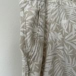 Gap Women's Cream and White Trousers Size XXL 2XL beach vacation lounge relaxed Photo 3