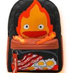 Her Universe Studio Ghibli Howl's Moving Castle Calcifer Bacon Backpack Photo 0