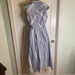 Nara Milano Blue and White Striped Cut Photo 6