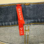 SPANXshape Original EveryWear Cropped Wide Leg Jeans Patch Pockets Blue Photo 10