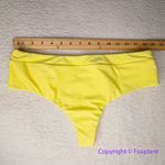 New! Abysse Free People Malia Bikini Bottom in yellow, size M Yellow Size M Photo 4