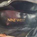 Nine West INESELLA Black Peep Toe Tie Up Pumps Size 6M Photo 8