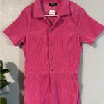 Wishlist Pink Corduroy Jumpsuit (NWT) – Size M Photo 2