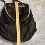 Aimee Kestenberg  Black Nylon Backpack with‎ Gold Accents Photo 10