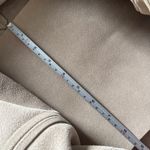 ZARA NWT Leather Shopper Bag - Bone White & Zipper pocket inside STUNNING Piece! Photo 10