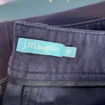 J. McLaughlin  Cotton Blend‎ Straight Leg Pants in Blue Size 10 Photo 2