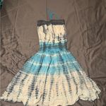 Beach By Exist  Blue and White Mini Dress Photo 1