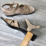 Easy Spirit  Beige Leather Strappy Sandals Comfy Adjustable Ankle Womens Sz 7.5 N Photo 12