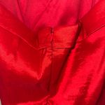 Fiesta Fashion Small Red Ruched Strapless Mini Formal Cocktail Homecoming Dress Photo 5