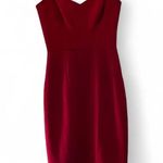 Dress the Population Nicole Sweetheart Neck Bodycon Midi Dress Garnet XS Photo 2