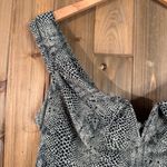Free People green black snakeskin corset top Photo 9