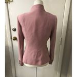 Tahari  Arthur Levine Pink Zip Jacket 4 Corporate Siren Classic Preppy Minimalist Photo 1