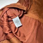 fab'rik  Brown Suede Vest Photo 7