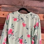 1.4.3. Story by Line Up  Mint Floral Top‎ Size Medium Photo 5