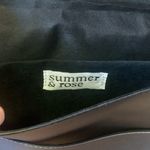 Summer & Rose  Celine Gold Silver Metallic crossbody bag purse Clutch Vegan Photo 2