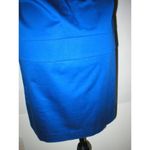 Love moschino Womens NWT 8 44  Sleeveless Cotton Dress Blue Pockets New Designer Photo 4