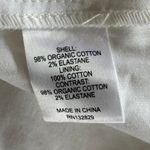 Helsa Stretch Cotton Sateen Bustier Mini Dress White Size Small NWT Photo 8