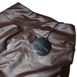 Aerie Offline By  Real Luxe Faux Leather Hi Rise Leggings Size XS Brown Neutral Photo 3