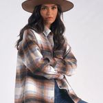 Elan | Riley Plaid Shacket Photo 0