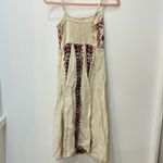 Urban Outfitters  Ecote Emilia Embroidered Pleated Midi Dress size XS cre… Photo 6
