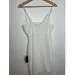 Lulus For Us To Dance White Swiss Dot Ruffled Midi Dress M NWT Size M Photo 6