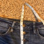 American Eagle Hi Rise Jegging Crop Jean Distressed Ripped Button Fly Women Sz 8 Blue Photo 5