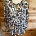 Time And Tru Time and‎ Tru boho style floral shirt size Medium (8-10) Photo 0