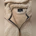 Simply Southern Womens Full Zip Hooded Sherpa (Small, Cream) Photo 2