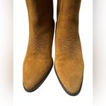 Zadig & Voltaire Suede Western Ankle Boots Size 37 Photo 3