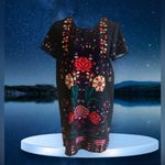 MINK PINK  Wisdom Tee Short Sleeve Shift Dress floral Size M Photo 15