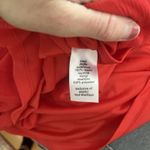 Maurice's NWT Smocked Waist Shark Bite Halter Neck Midi Dress Red Sundress XS Photo 10