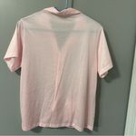 Vintage Sears Two Piece Baby Pink Nylon Pajama Set Size M Size M Photo 2