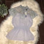 Riley & James grey blouse sz Small Photo 0