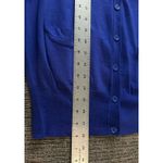 J. Crew Merino Wool Cardigan Periwinkle Blue Button Down Sweater Size Large EUC Photo 4