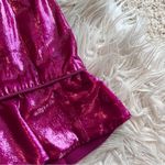 NWT REVOLVE Self Portrait pink velvet ruffle mini skirt Size 6 Photo 9