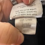 Reformation  Mid Rise Skinny Black White Pinstripe Jeans Size 26 Photo 5