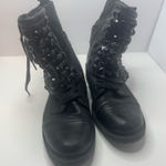 ALDO  Black Leather Ankle Boots Size EU36/5.5-6 Photo 0