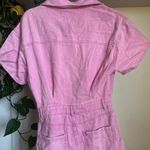 Le lis  Pink Denim Romper Photo 3