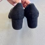 Liz Claiborne Manhattan Black Suede Heeled Loafer Pumps Size 11 NWT Photo 4