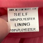 Y2K Miss Minuet Strapless Mini Dress Ruched Boned Bodice Tulle Skirt Pink M Size undefined Photo 4