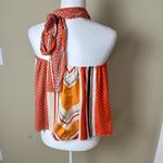 Banana Republic Mixed Print Silky Satin Halter Top Size Small Petite Photo 3