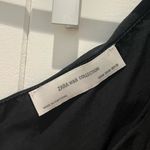 ZARA  Asymmetrical top black women’s size M Photo 2