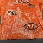 Vtg Auburn Tigers Shirt Womens Large NCAA College Football University '56 Spirit Orange Photo 5