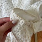 Greylin White Formal Dress With Fringe Detail Photo 6