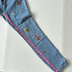 Romeo + Juliet Couture Y2K Floral Rainbow Jeans size M Photo 9